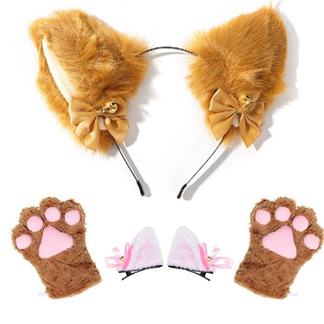 Halloween Party Nightclub Plush Rabbit Hair Band