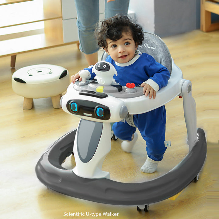 Anti-O-leg Anti-rollover Baby Walker
