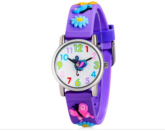 Children's Cartoon Silicone Watch