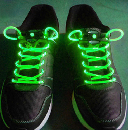 2pcs! Fashion LED Shoelaces Shoe Laces Flashing Light Up Glow Stick Strap Neon Shoe Strings Luminous Laces Disco Party Supplies