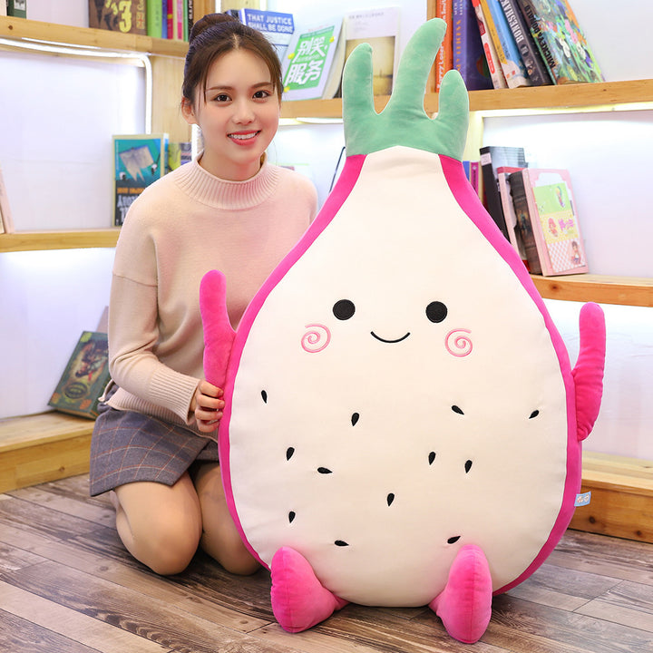 Cute dragon fruit pillow plush toy