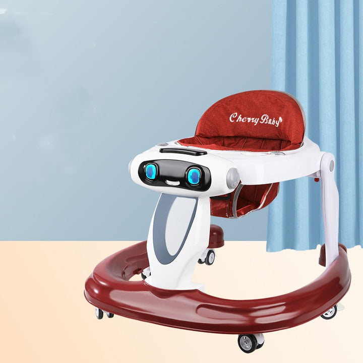 Anti-O-leg Anti-rollover Baby Walker
