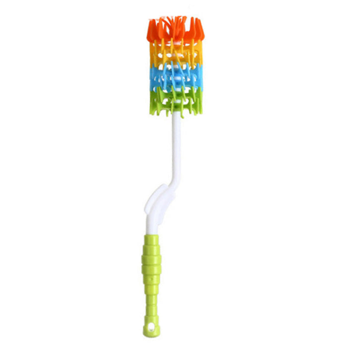 Silicone baby bottle cleaning brush