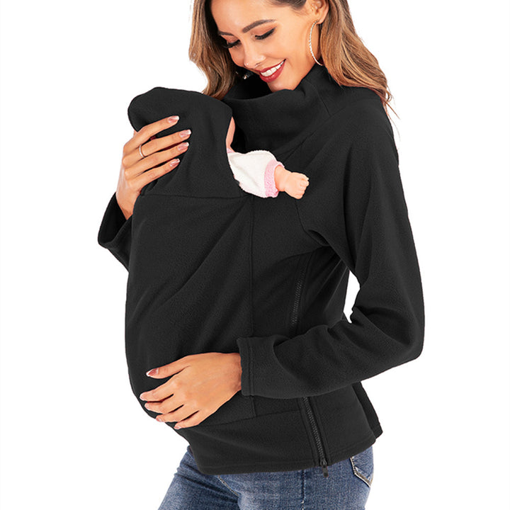 Multi-functional Mother Kangaroo Nursing Sweater