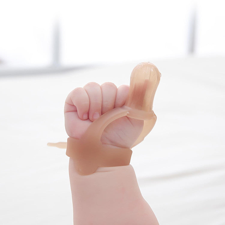 Baby Anti-Eating Hand Silicone Teeth Molar Stick Finger Sleeves