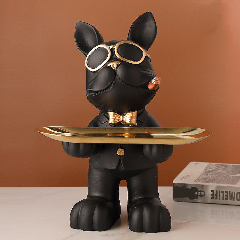 Dog Storage Ornaments Enter The Door And Put The Key Tray