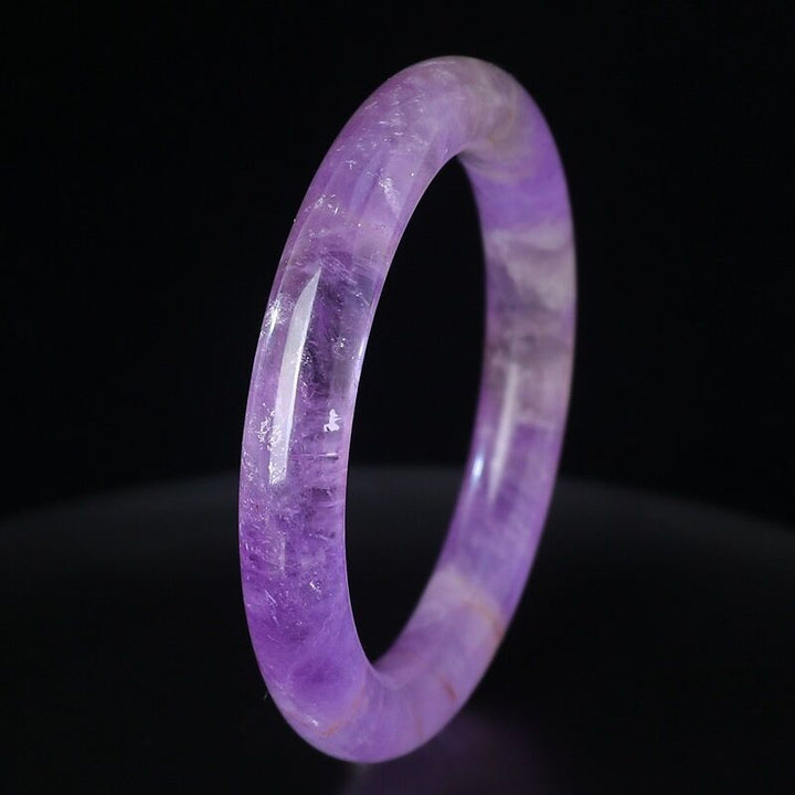 Fashion Simple And Natural Lavender Crystal Bracelet