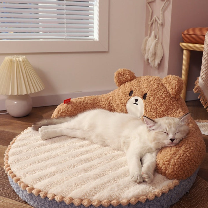 Winter Pet Bed Cat Sleeping Nest