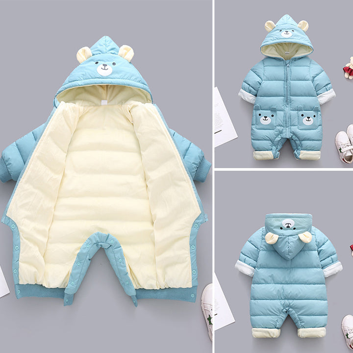 Baby Happy Bear Onesie Jacket