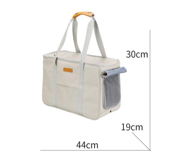 Winter Warm Cage Canvas Dog Backpack Cat Supplies Bag