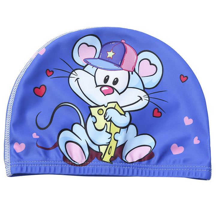 Children's Cartoon Printed Swimming Hat