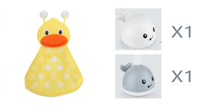 Baby Bathroom Electric Induction Whale Spray Toy