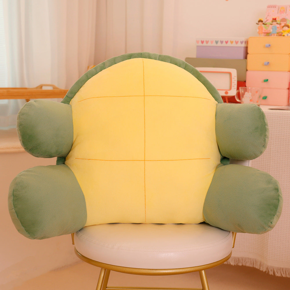 Cartoon Cute Turtle Shell Throwing Pillow Cushion Plush Toy