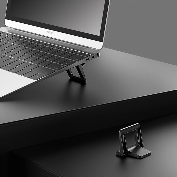 Notebook base portable foot pad stand