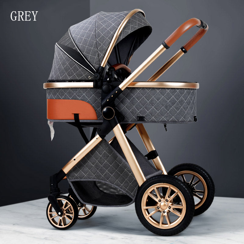 Spacious Baby Stroller Can Sit And Lie Down