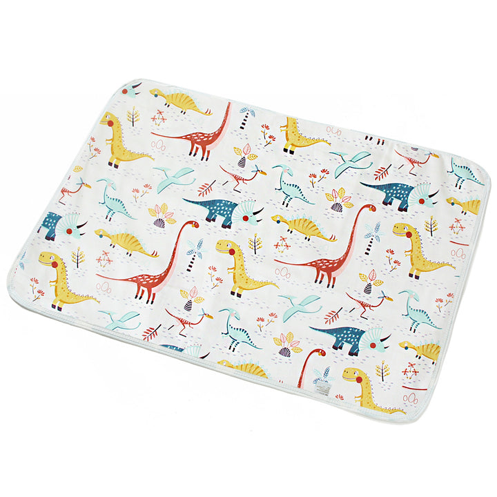 New Baby Breathable And Baby Changing Cotton Cartoon Waterproof Pad