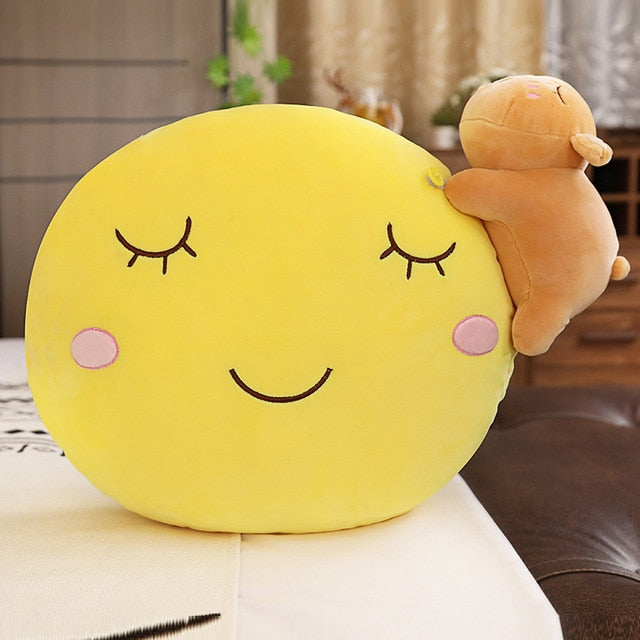 Moon Star Pillow Cute Super Cute Plush Toy