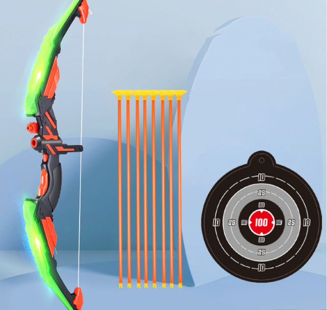 Children's Archery Bow And Arrow Set Arrow Target Quiver Boy Shooting Parent-child Sports Arrow Traditional Sucker