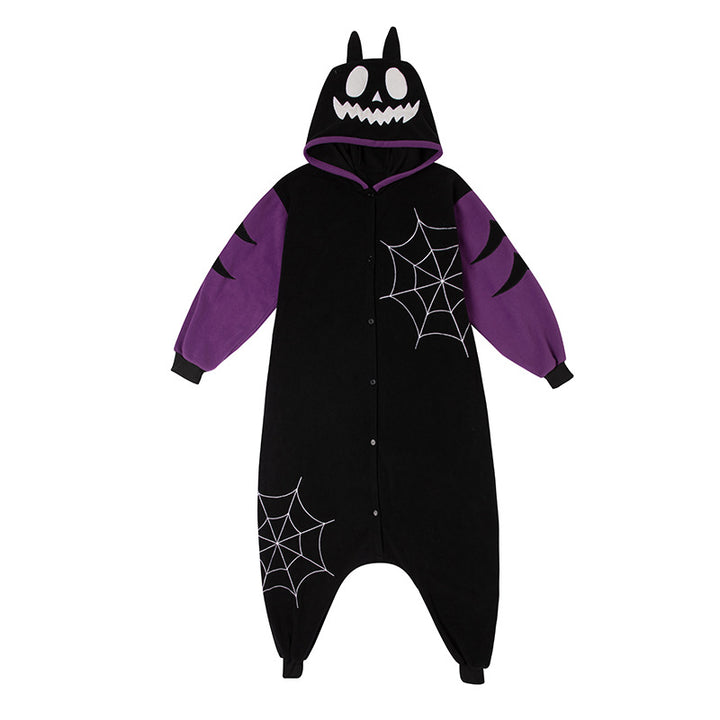 Wholesale Halloween Devil's Son One-piece Pajamas Cosplay Festival Costume Hooded Cute Home