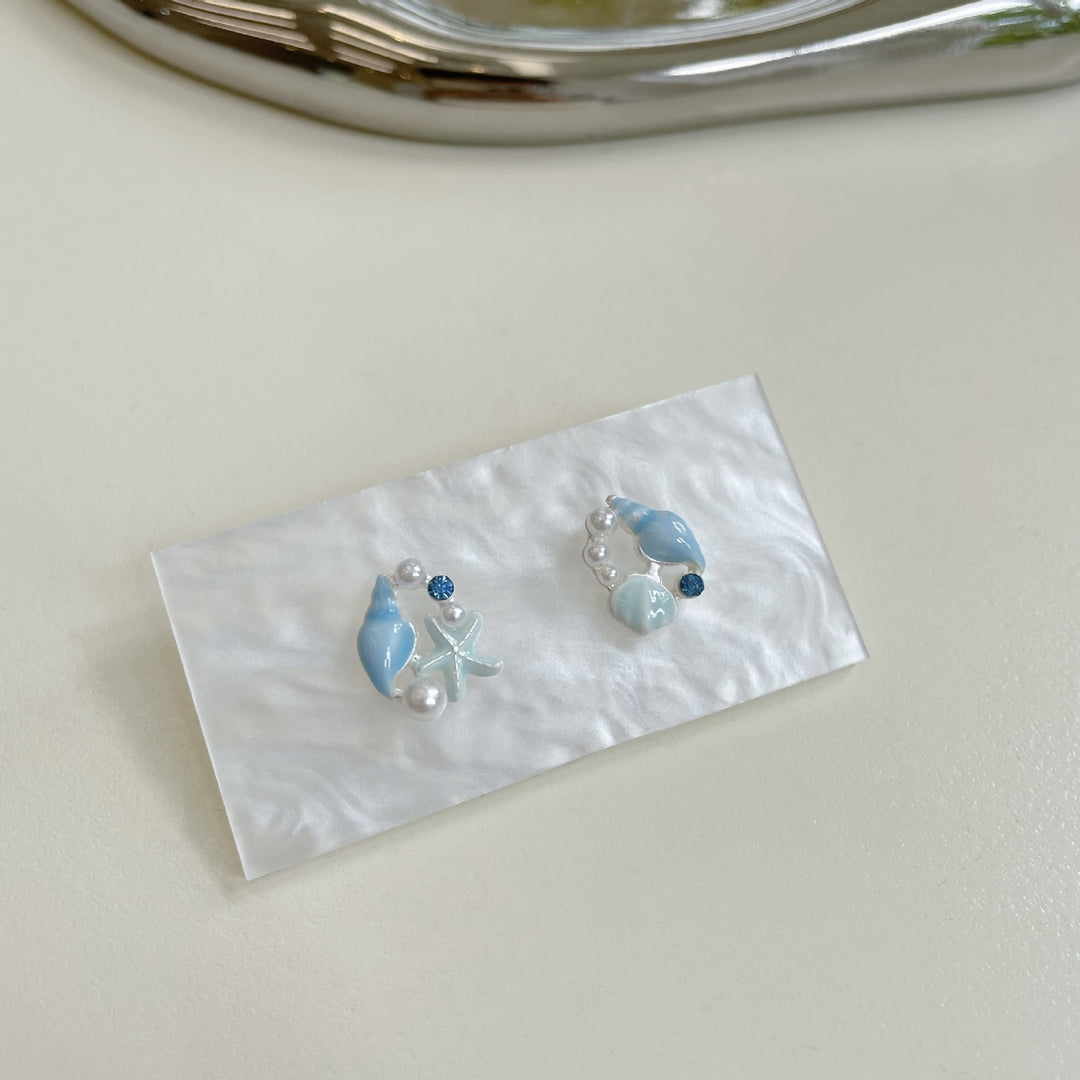 Ocean Sweet Star Earrings Women's Design Sense