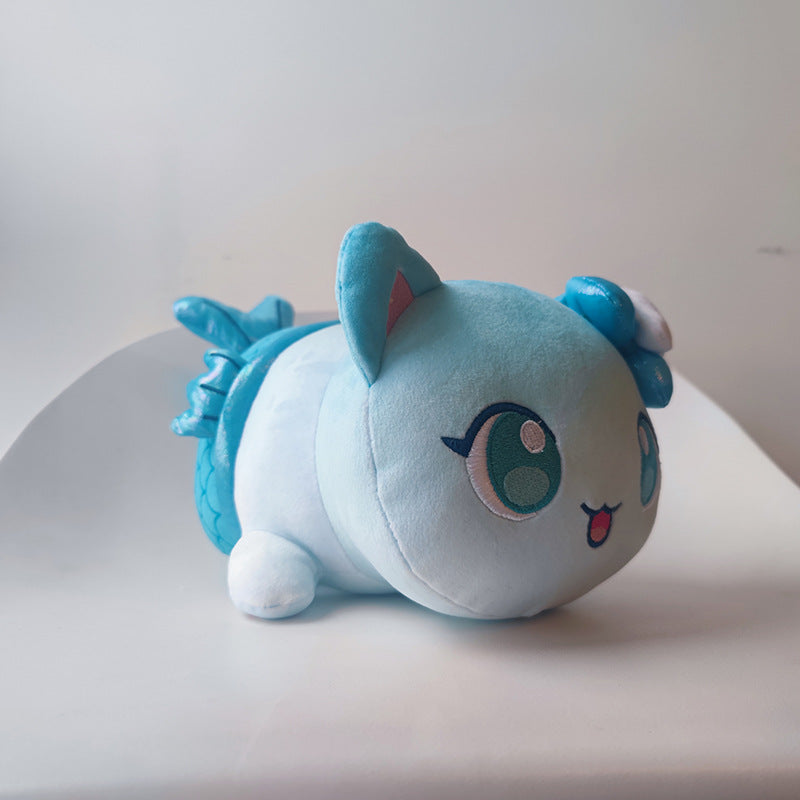 Coke Cat Pillow Plush Doll