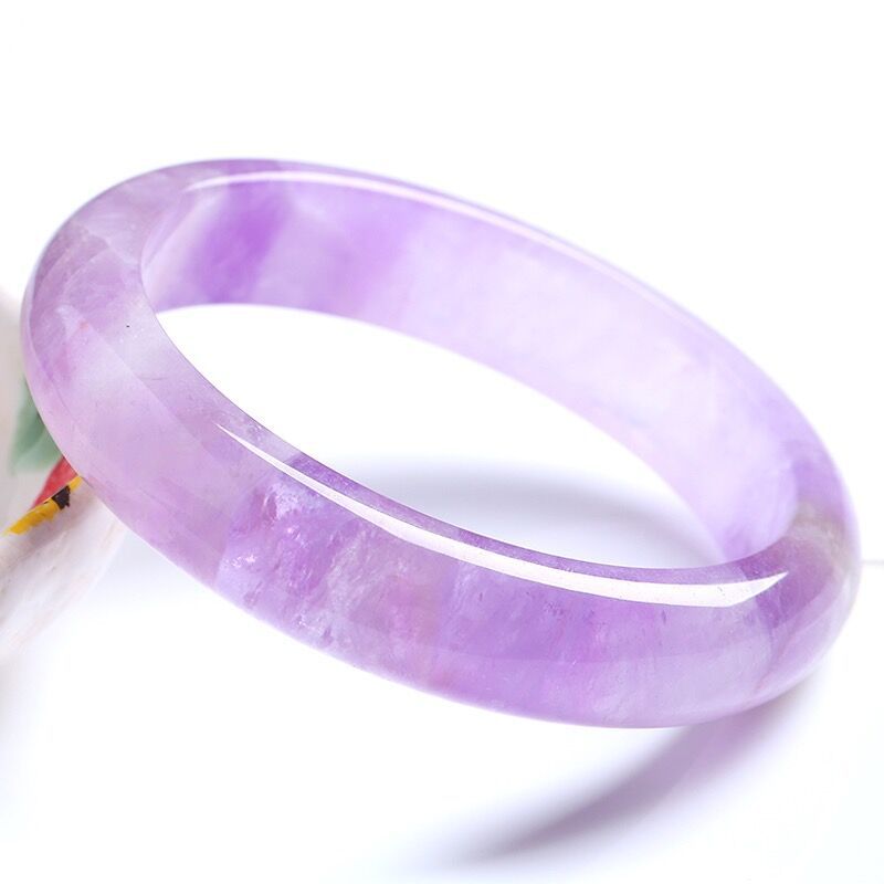 Fashion Simple And Natural Lavender Crystal Bracelet