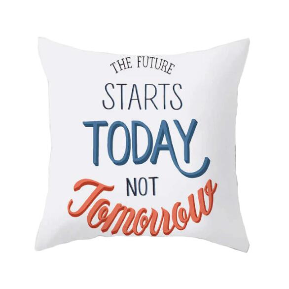 Nordic Style Pillow Cover With Customized Super Soft Short Plush Fabric