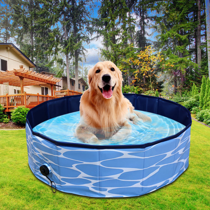 Foldable Dog Pool Pet Bath Swimming Tub Bathtub Outdoor Indoor Collapsible Bathing Pool For Dogs Cats Kids Pool