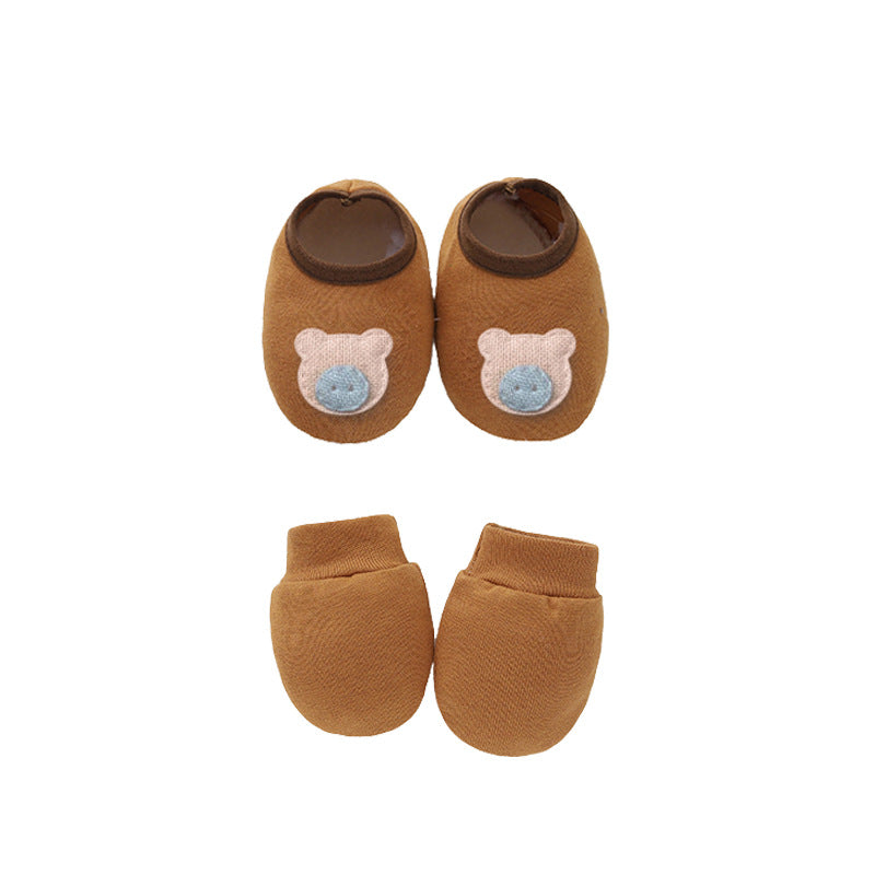 Baby Beanie with Socks Set