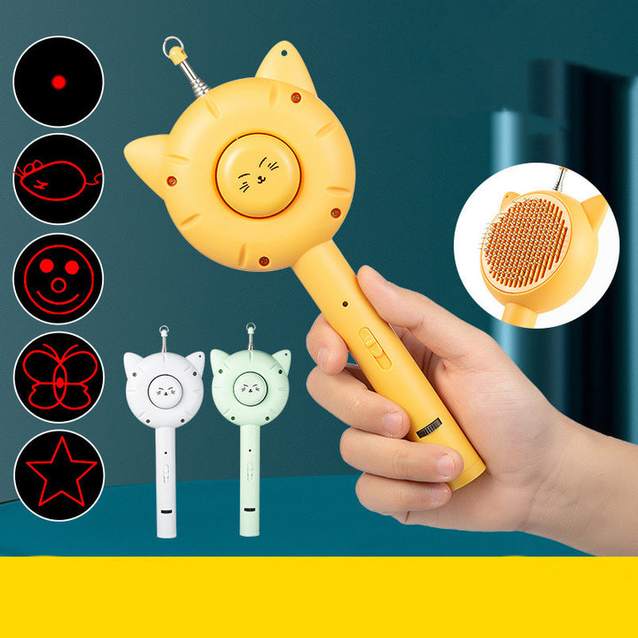 Multifunctional Laser Cat Teaser Stick