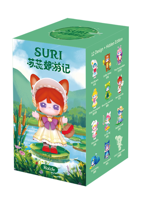 Robotime Rolife Suri Blind Box Action Figures Toys Dolls Series Character Model Gift For Children Girl Collectible