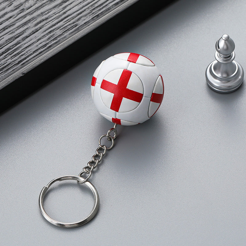 Supplies Small Gifts Wan National Flag Keychain