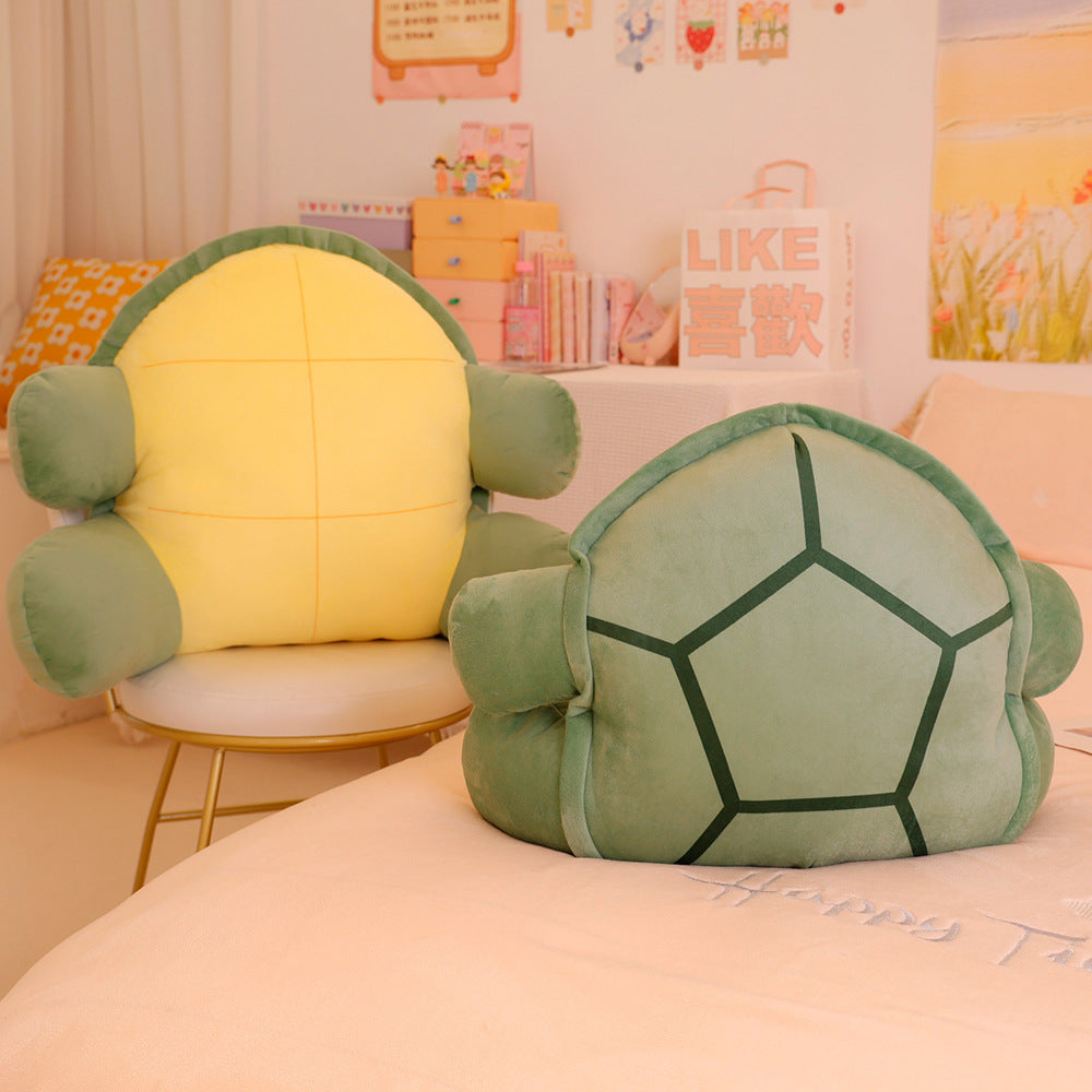Cartoon Cute Turtle Shell Throwing Pillow Cushion Plush Toy