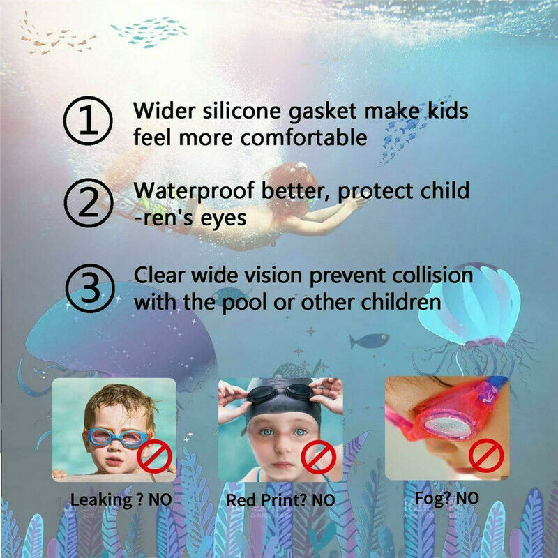 Kids Anti-Fog Swimming Pool Goggles