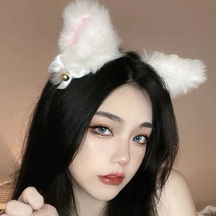 Halloween Party Nightclub Plush Rabbit Hair Band