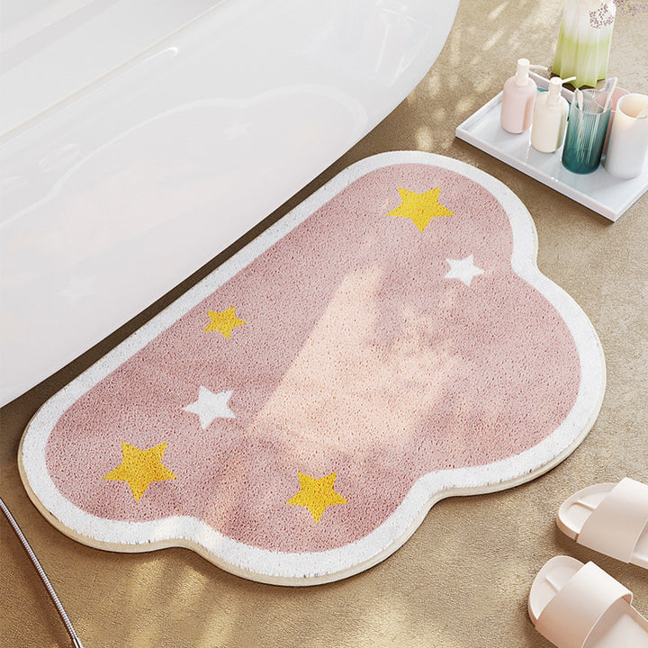 Half Round Carpet Anti-skid Foot Mat