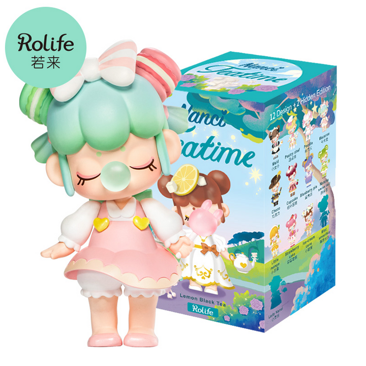 Robotime Rolife Nanci Teatime Blind Box Action Figures Doll Toys Surprise Box Lady Toys For Children Friends