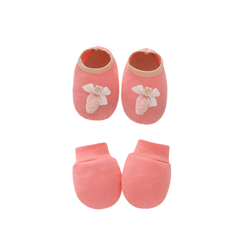 Baby Beanie with Socks Set