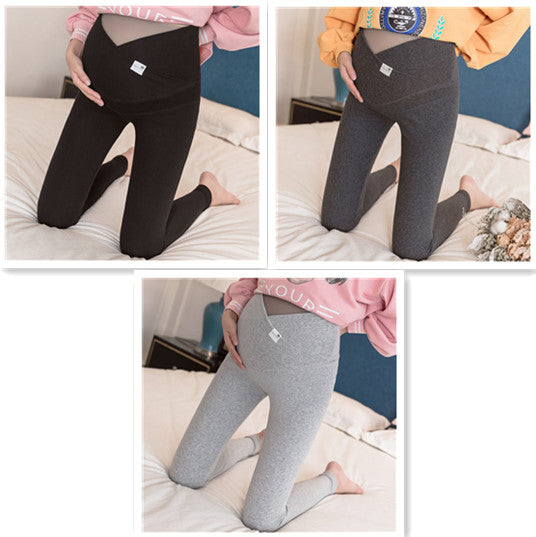 Casual Pregnant Women Low Waist Thin Leggings