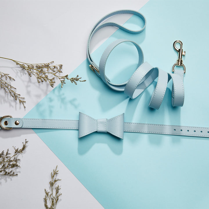 Aww So Cute Dog Bow Collar & Leash Set