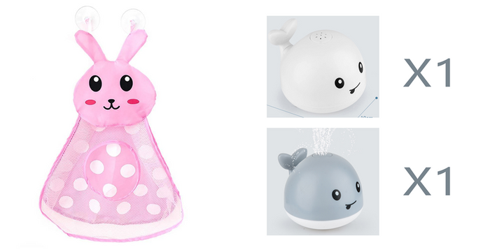 Baby Bathroom Electric Induction Whale Spray Toy