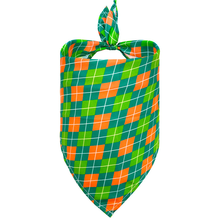 Lucky 4th Leaf Clover Dog Bandana