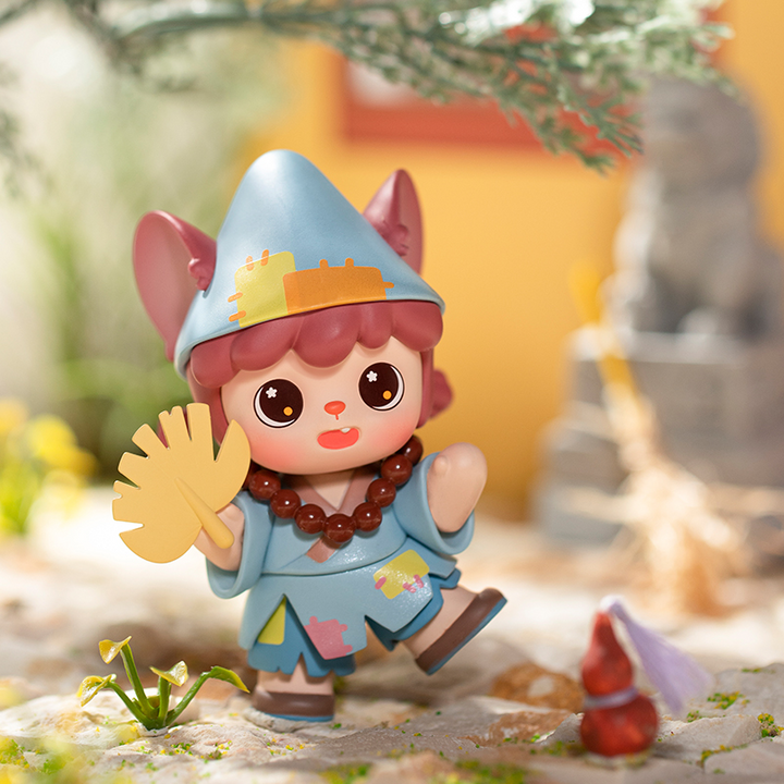 Robotime Rolife HANHAN NAI Blind Box Action Figures Toys Martial Arts Series Character Model Gift For Children Collectible