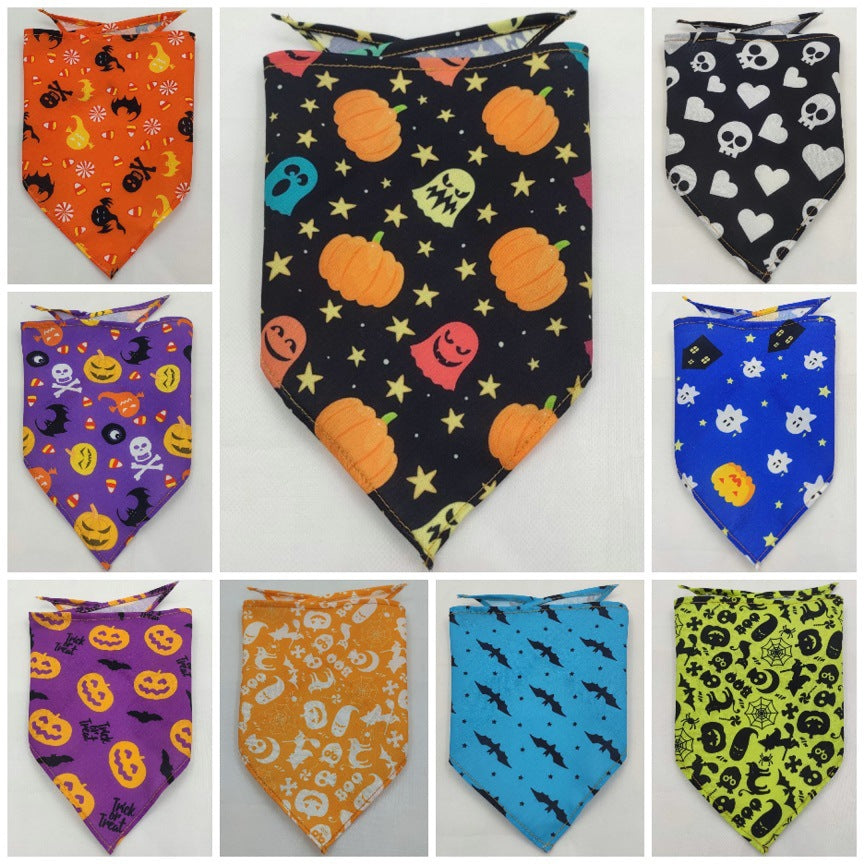 Halloween Pet Triangle Bandana