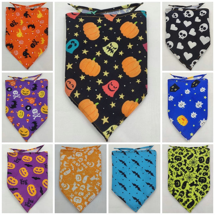 Halloween Pet Triangle Bandana