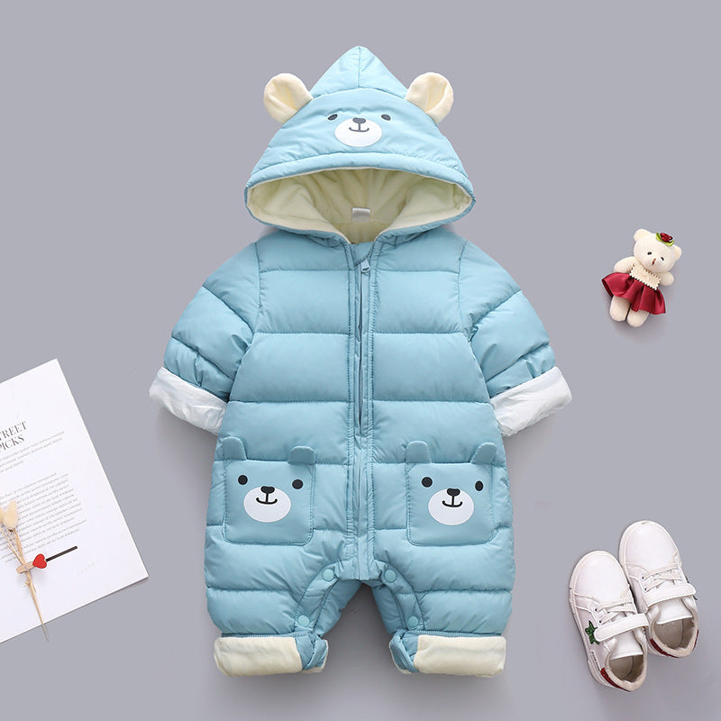 Baby Happy Bear Onesie Jacket