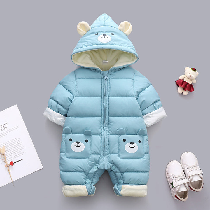 Baby Happy Bear Onesie Jacket