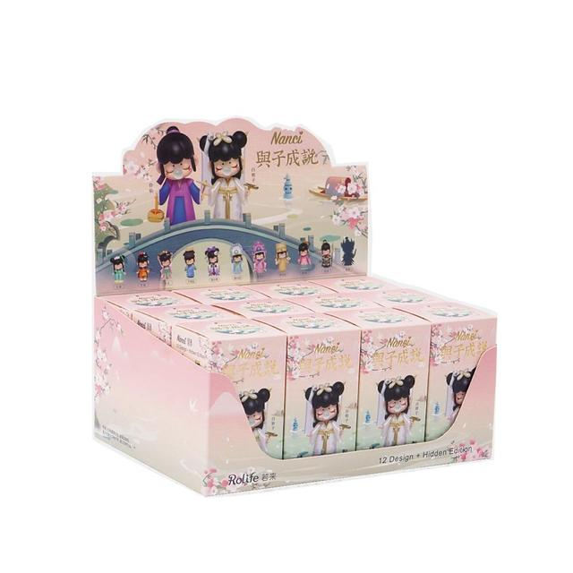 Robotime Rolife Nanci Blind Box Action Figure Dolls Toys Chinese History King Beauty Story Character Model Gift