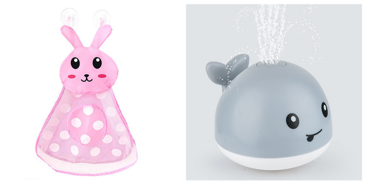 Baby Bathroom Electric Induction Whale Spray Toy