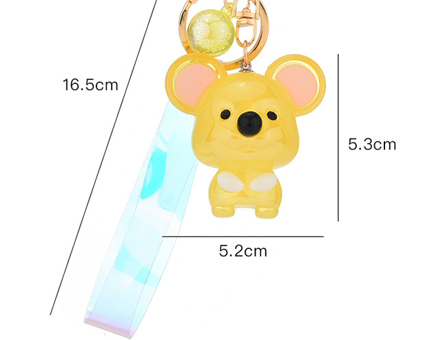 Acrylic Koala Bear Doll Keychain
